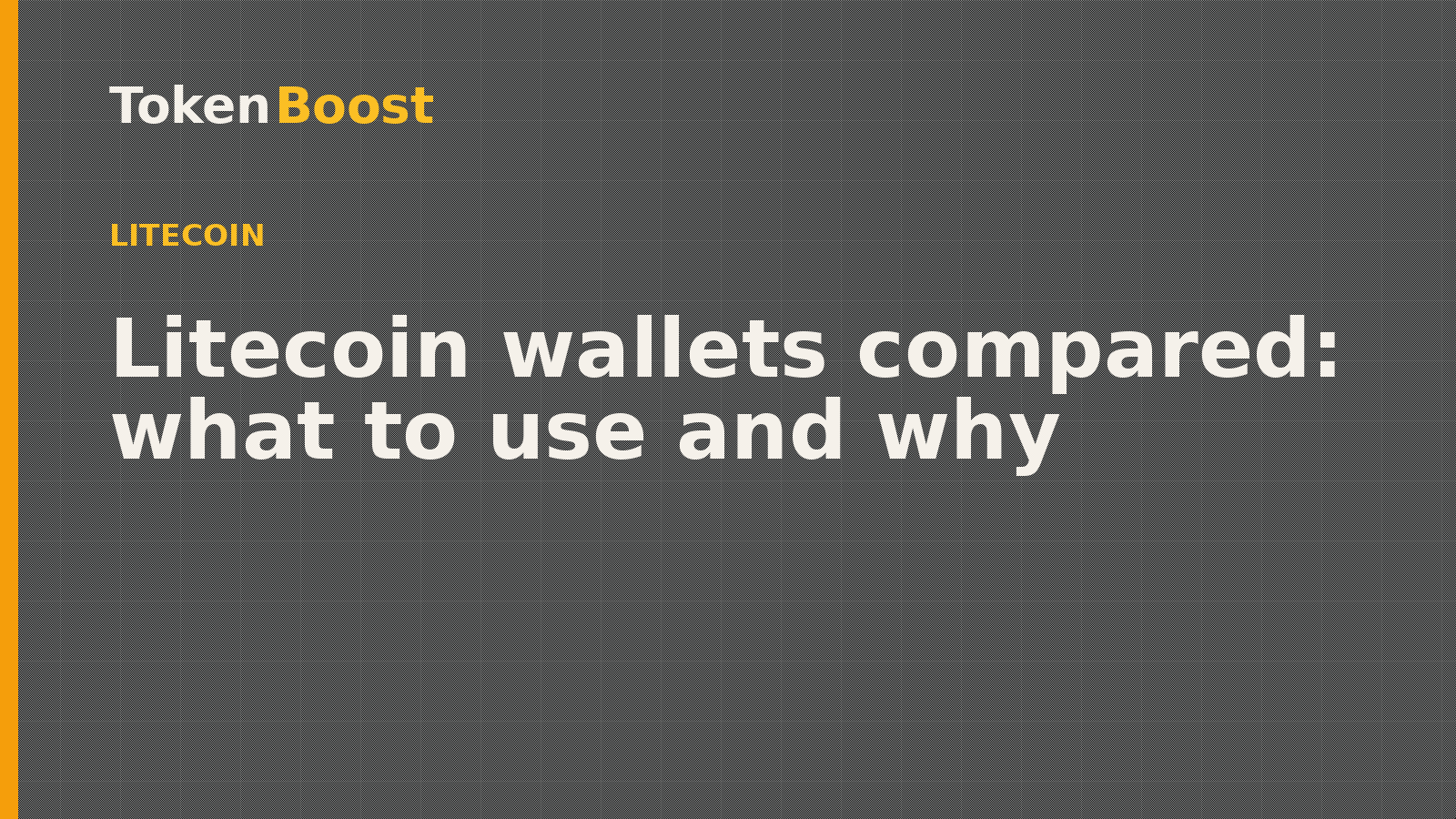 Token Boost litecoin article card: Litecoin wallets compared: what to use and why